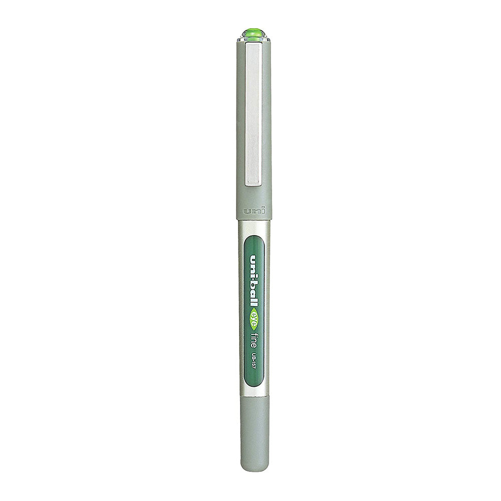 Uni-ball Eye UB 157 Rollerball Pen (Pack of 5) – Light Green