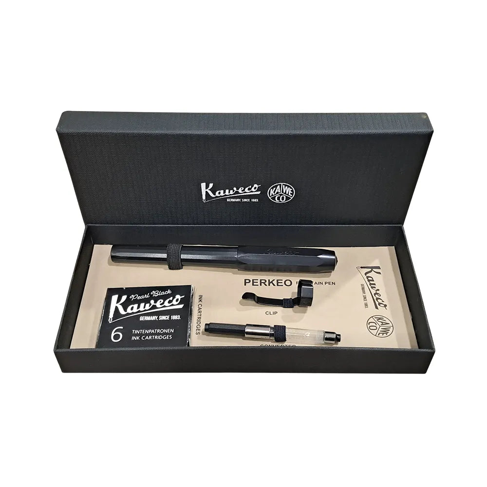 Kaweco Perkeo 4 in 1 All Black Resin Fountain Pen