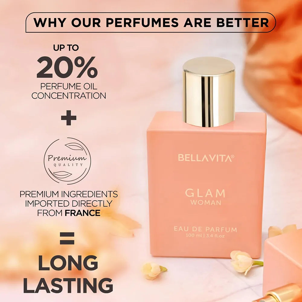 Bellavita GLAM Woman Perfume - 100ml