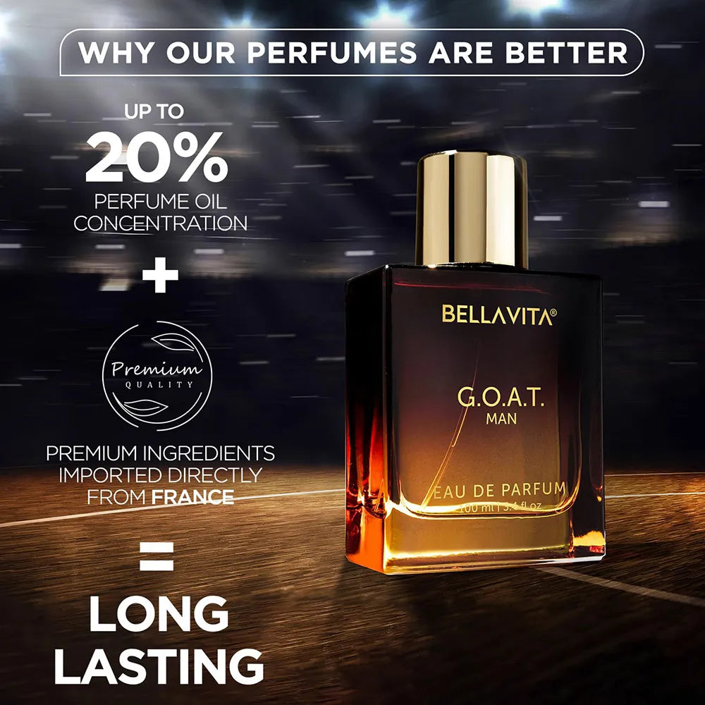 Bellavita G.O.A.T Man Perfume - 100ml