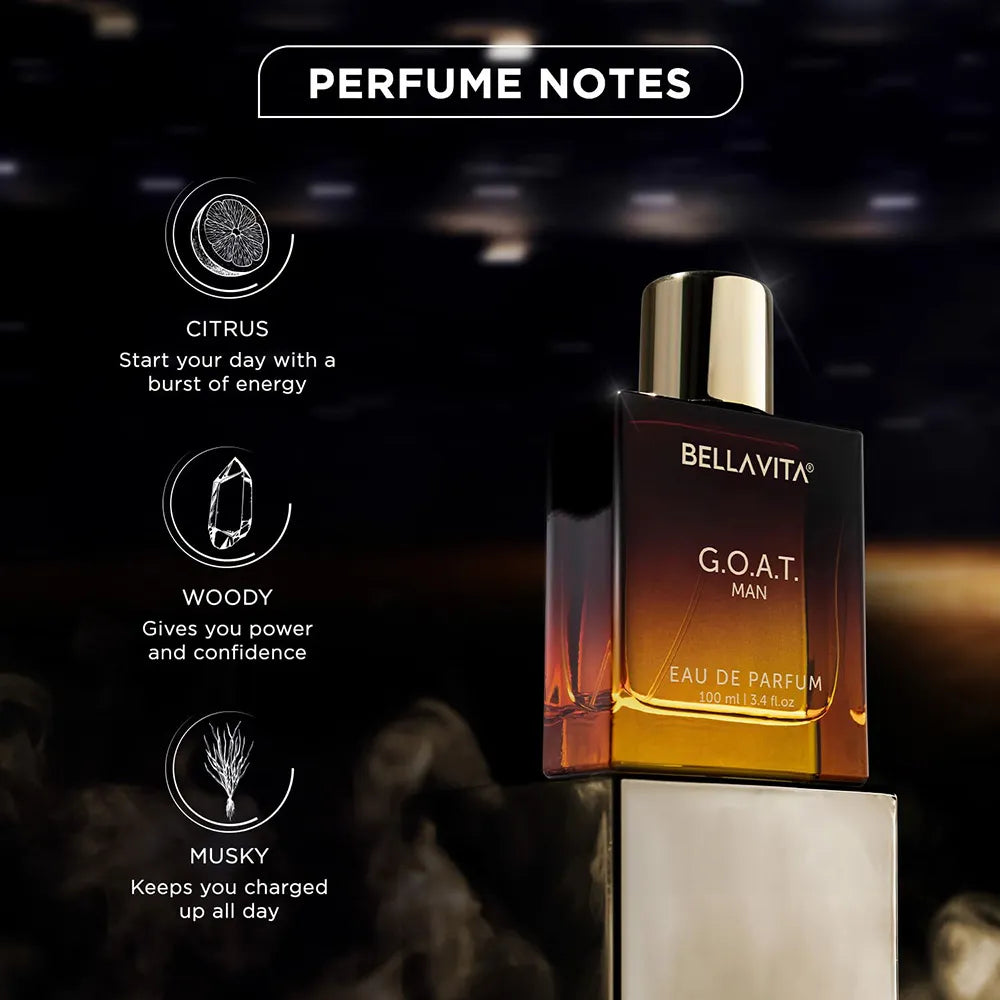 Bellavita G.O.A.T Man Perfume - 100ml