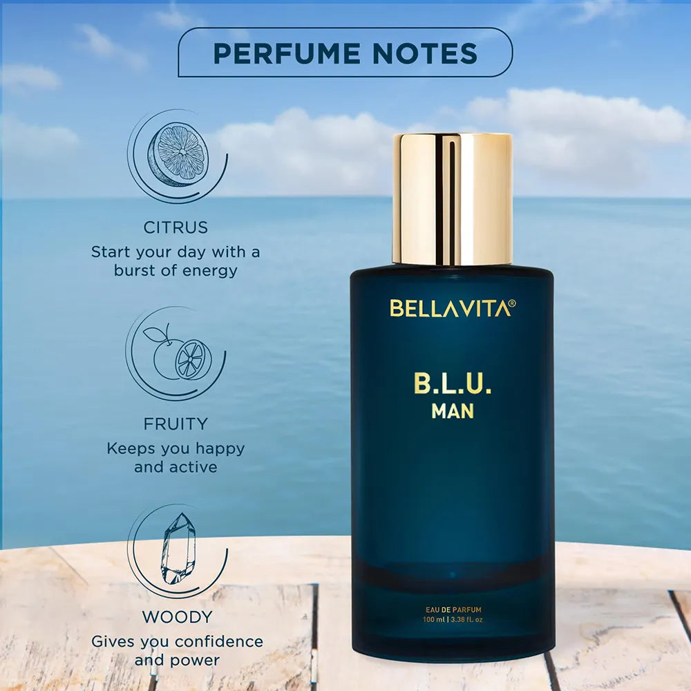 Bellavita BLU Man Perfume - 100ml