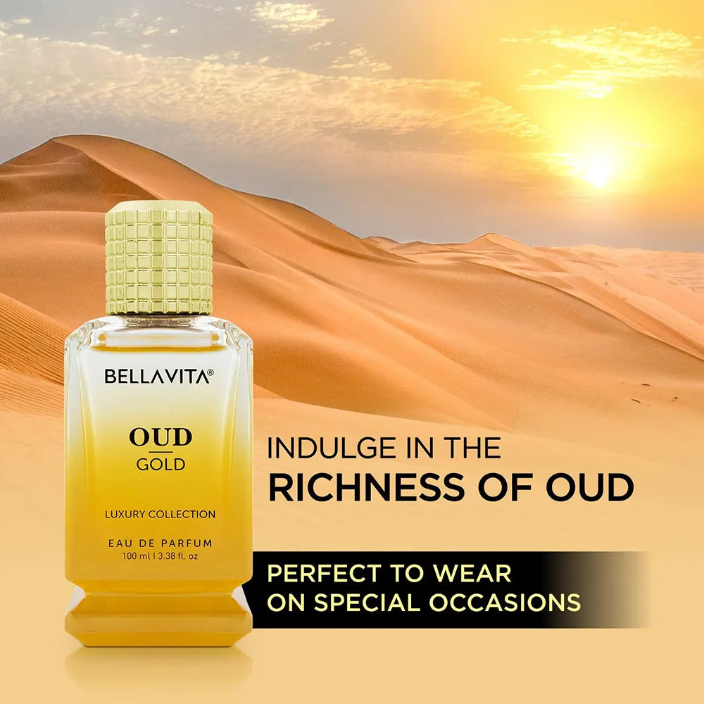 Bellavita OUD Gold Eau De Perfume - 100ml