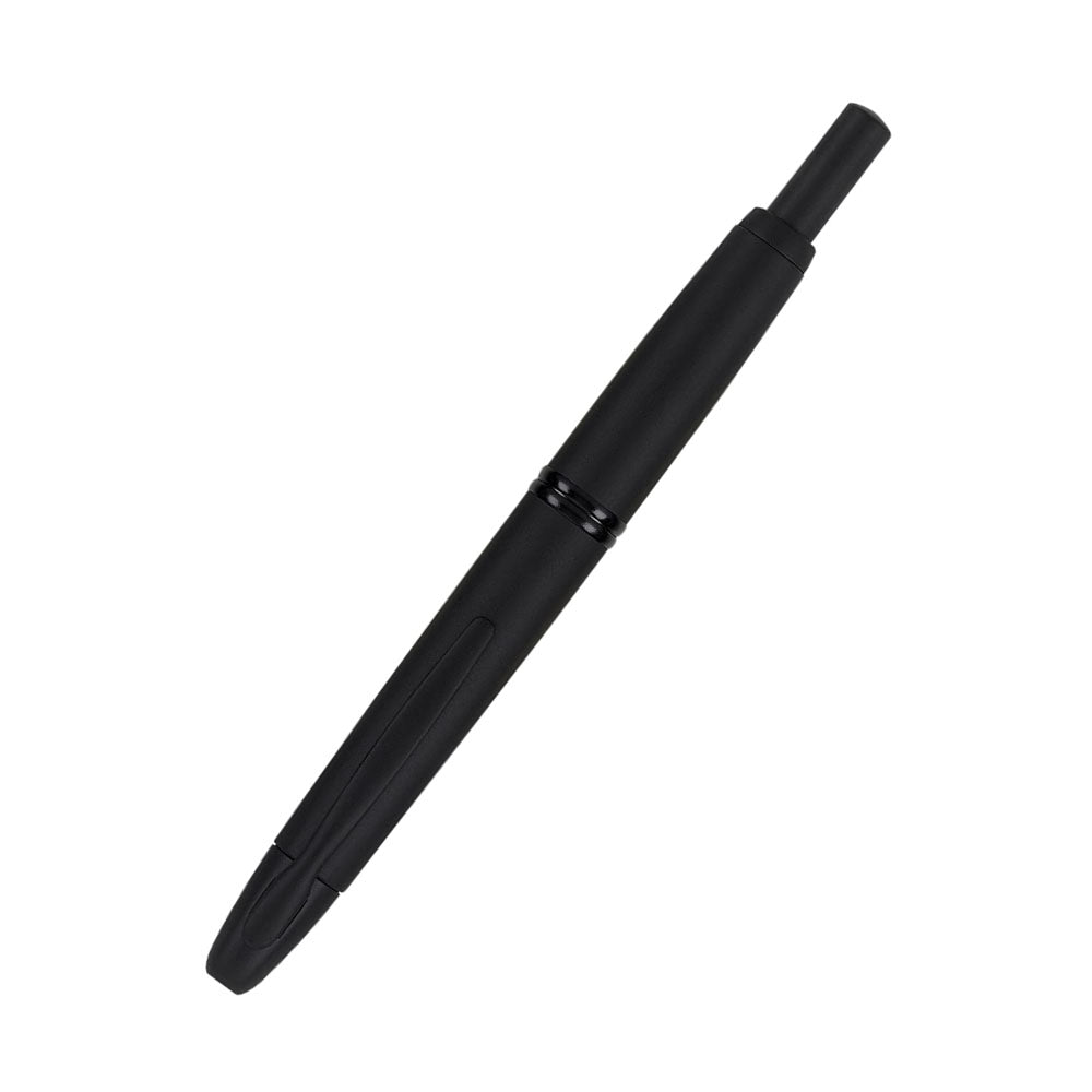 Pilot Capless Matte Black with Black PVD Fountain Pen – 18Kt Rhodium-Plated Gold Extra Fine Nib