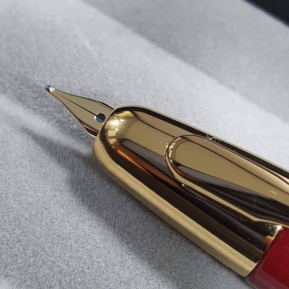 Pilot Capless Red GT Fountain Pen - 18Kt Gold Fine Nib