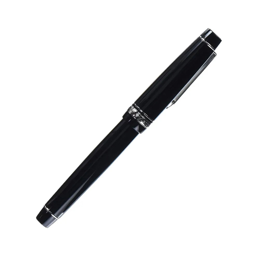 The Pilot Custom 912, with its notched FA (Falcon) nib, serves as the best pen available for our Spencerian customization. But the Custom 912 is more than just a superb tool for copperplate calligraphy – offering the widest array of nib choices available from Pilot, it also serves as a larger companion to the Pilot Falcon Resin and Metal Falcon pens, and with nib choices other than the FA can also be a versatile everyday writer.