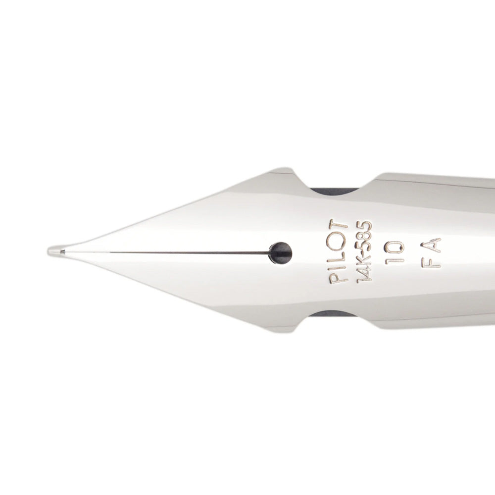 Pilot Custom Heritage 912 Black Fountain Pen – 14Kt Rhodium-Plated FA Nib