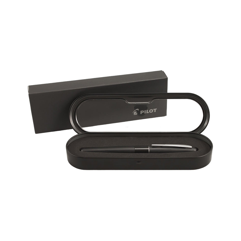 Pilot MR1 Metal Series Black Fountain Pen – Fine Nib
