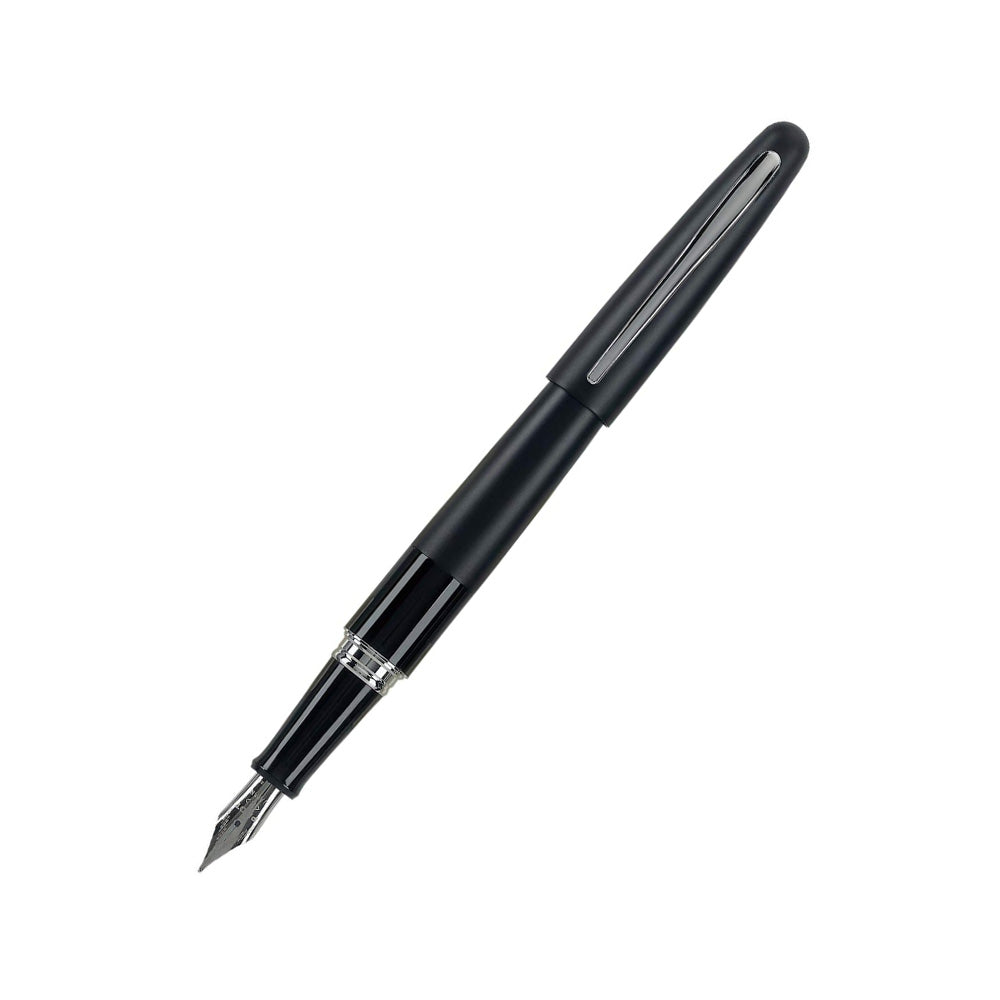 Pilot MR1 Metal Series Black Fountain Pen – Fine Nib