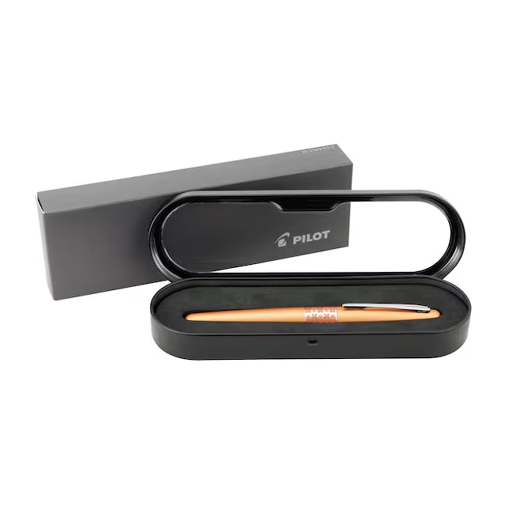Pilot MR 3 Retro Pop Collection Metallic Orange Fountain Pen – Calligraphy Medium Nib