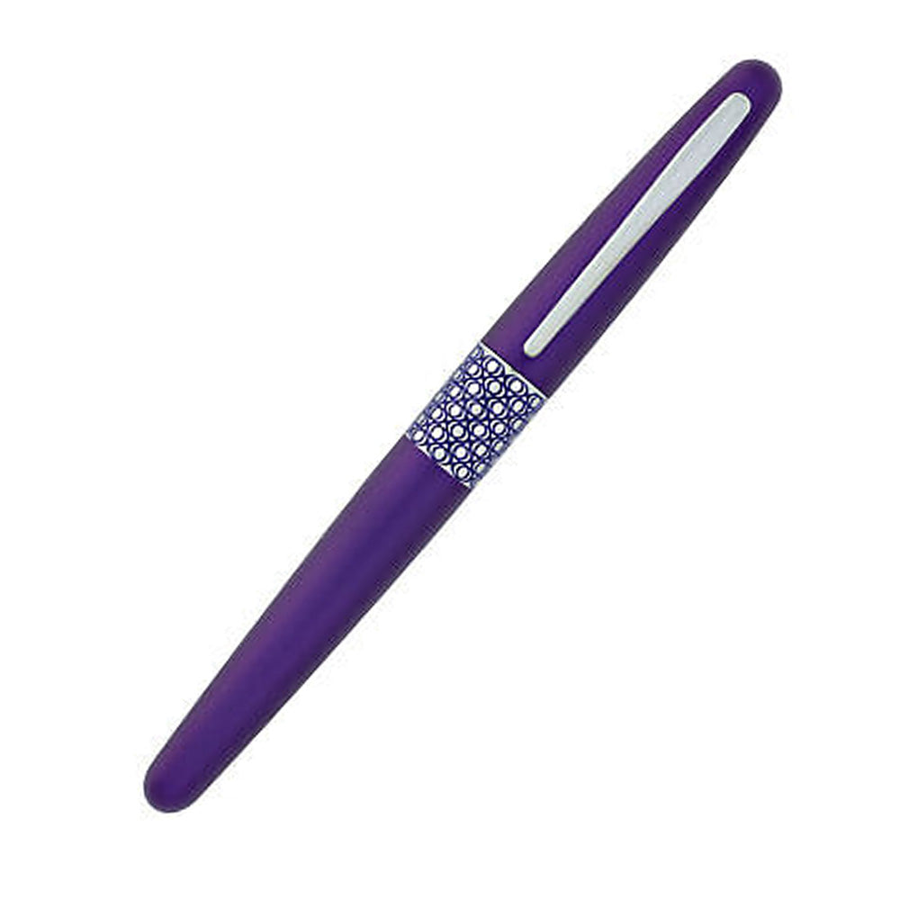 Pilot MR 3 Retro Pop Collection Metallic Violet Fountain Pen – Calligraphy Medium Nib