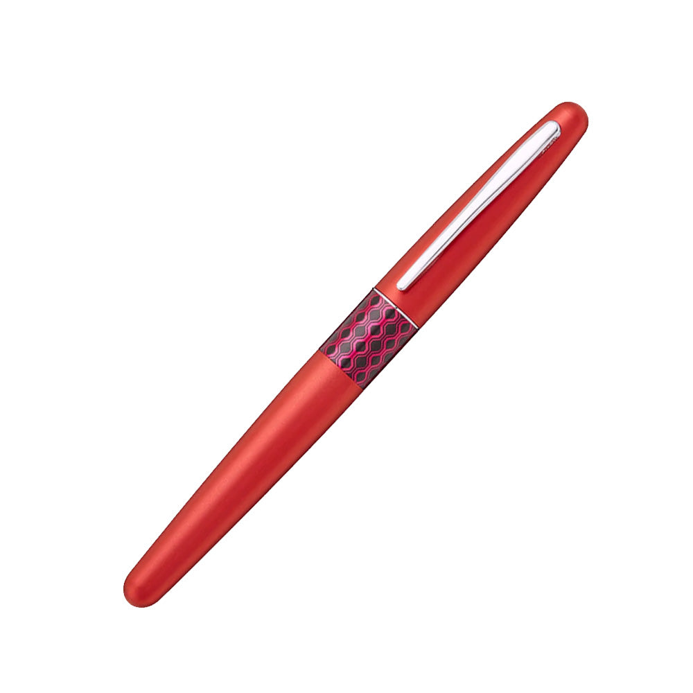 Pilot MR 3 Retro Pop Collection Metallic Red Fountain Pen – Calligraphy Medium Nib