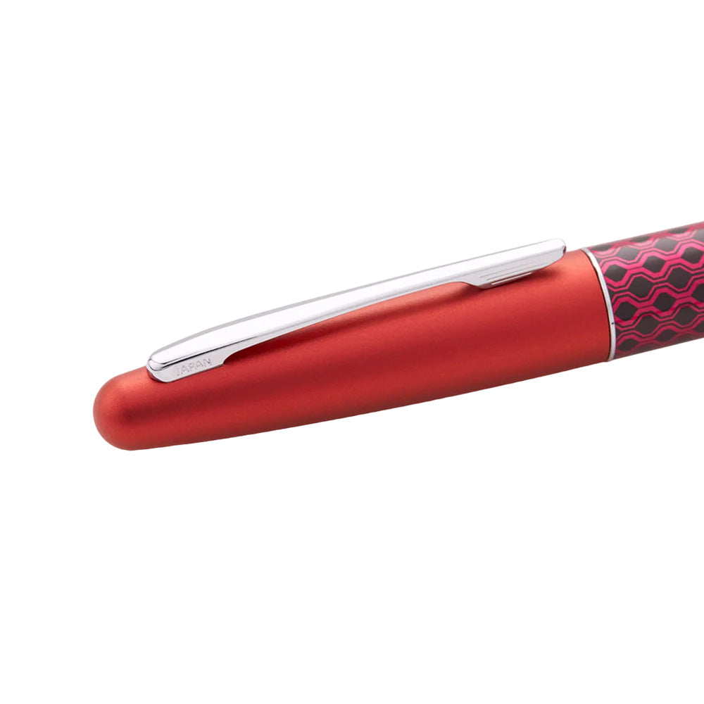 Pilot MR 3 Retro Pop Collection Metallic Red Fountain Pen – Calligraphy Medium Nib