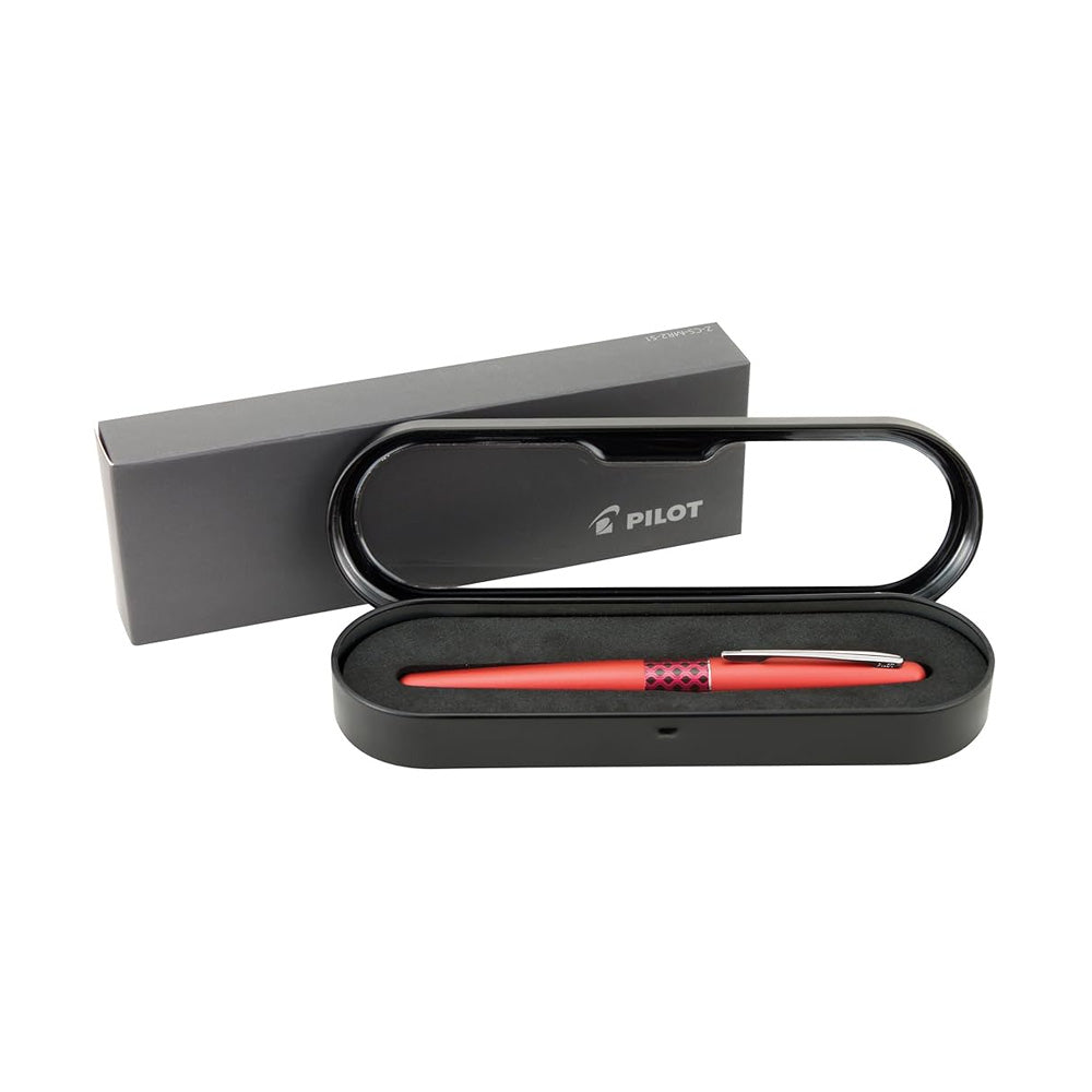 Pilot MR 3 Retro Pop Collection Metallic Red Fountain Pen – Calligraphy Medium Nib