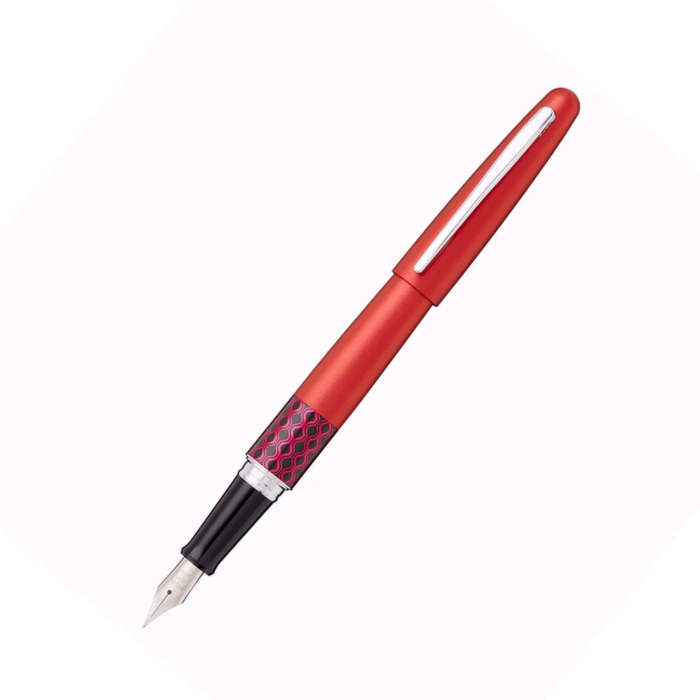 Pilot MR 3 Retro Pop Collection Metallic Red Fountain Pen – Fine Nib