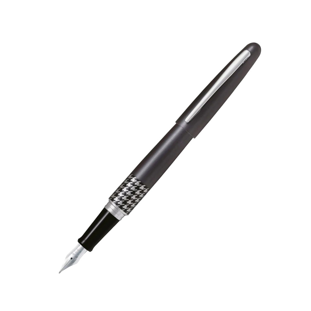 Pilot MR 3 Retro Pop Collection Metallic Gray Fountain Pen – Calligraphy Medium Nib