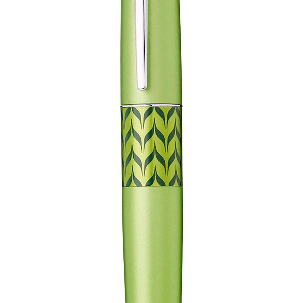 Pilot MR 3 Retro Pop Collection Metallic Light Green Fountain Pen – Calligraphy Medium Nib