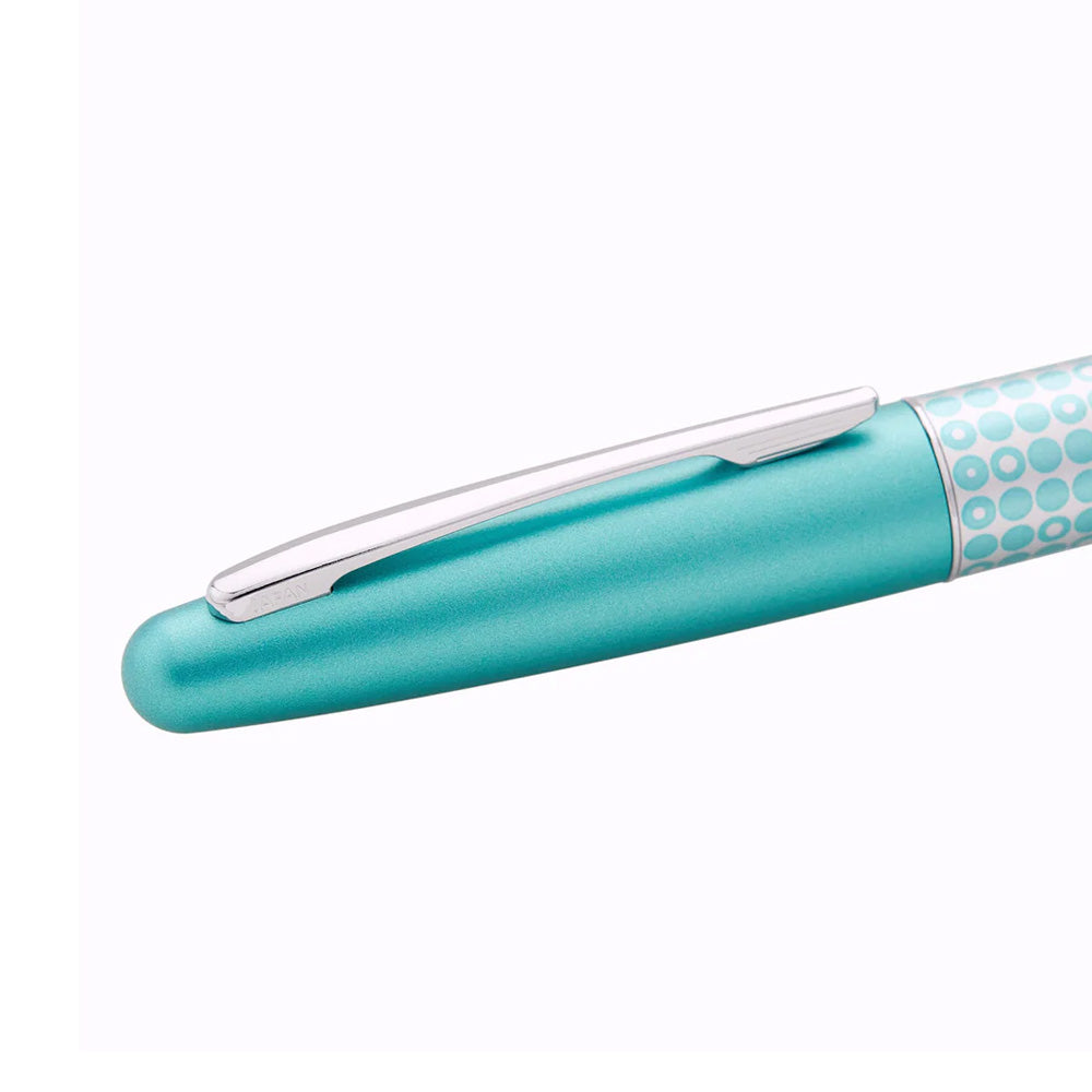 Pilot MR 3 Retro Pop Collection Metallic Light Blue Fountain Pen – Calligraphy Medium Nib
