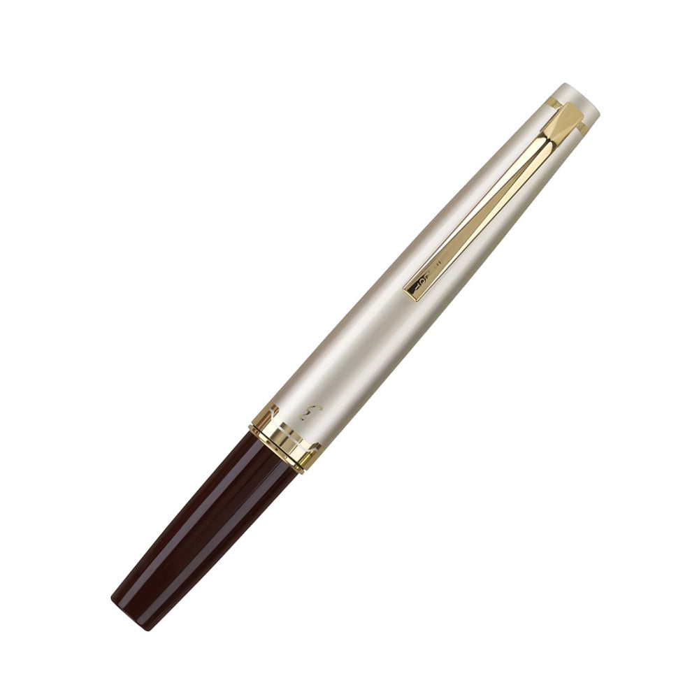 Pilot Elite 95s Deep Red Resin with GT Fountain Pen - 14Kt Gold Medium Nib