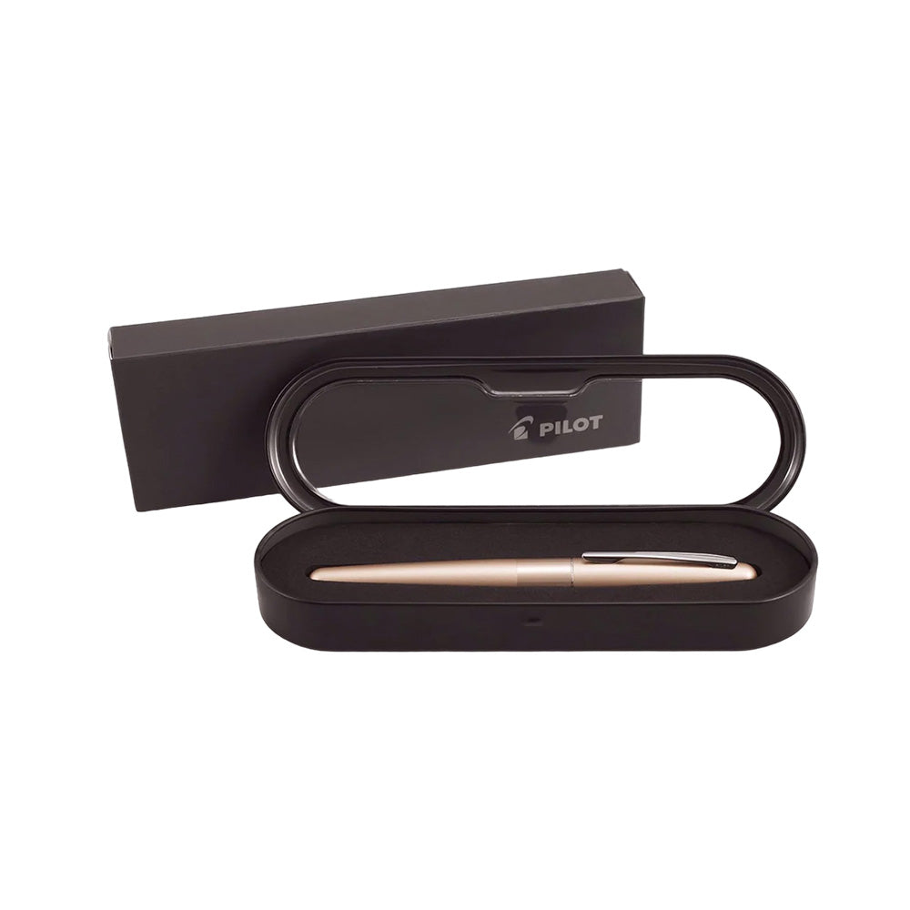 Pilot MR1 Metal Series Gold Plain Fountain Pen – Stainless Steel Nib