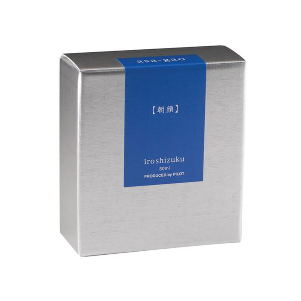 Pilot Iroshizuku 50ml Ink Bottle - Asa-Gao - Morning Glory (Vivid Purplish Blue)