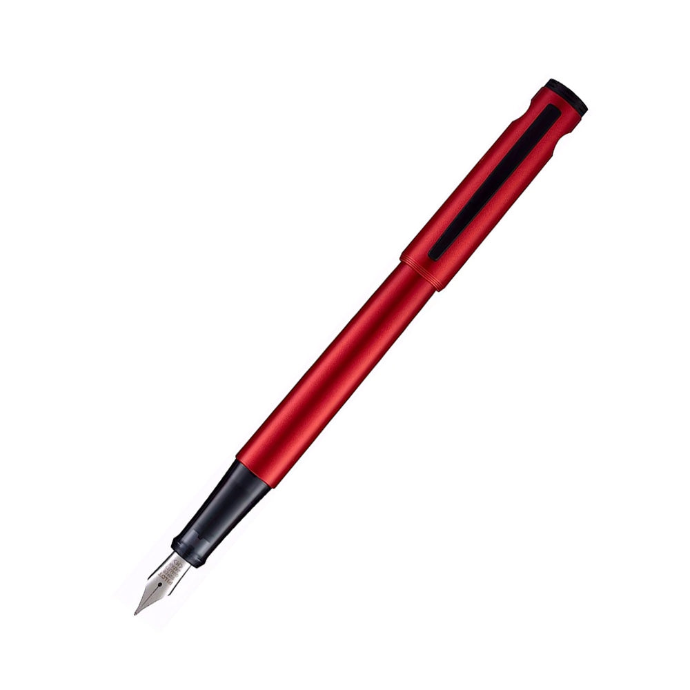 Pilot Explorer Metallic Red Fountain Pen – Fine Nib