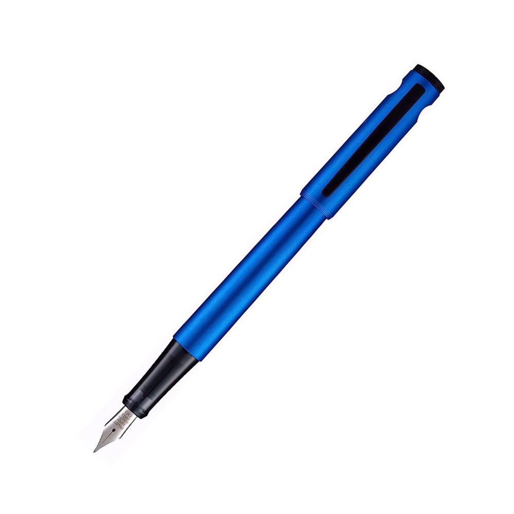 Pilot Explorer Metallic Blue Fountain Pen – Fine Nib