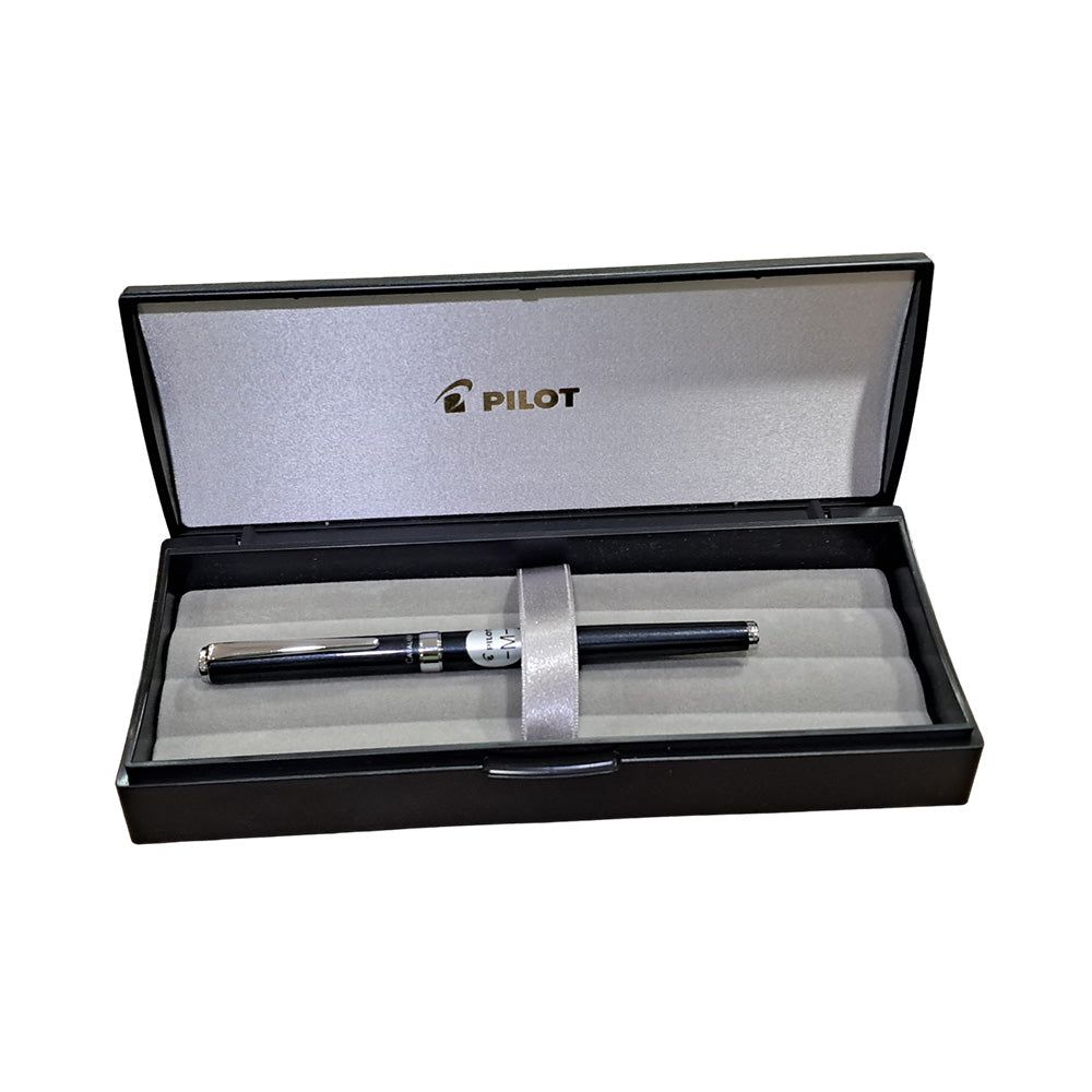 Pilot Cavalier Black CT Fountain Pen - Medium Nib