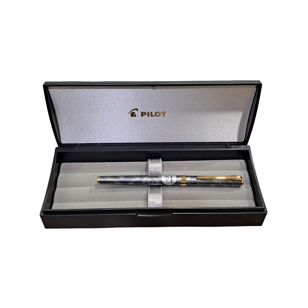 Pilot Cavalier Black & Gray GT Fountain Pen - Fine Nib