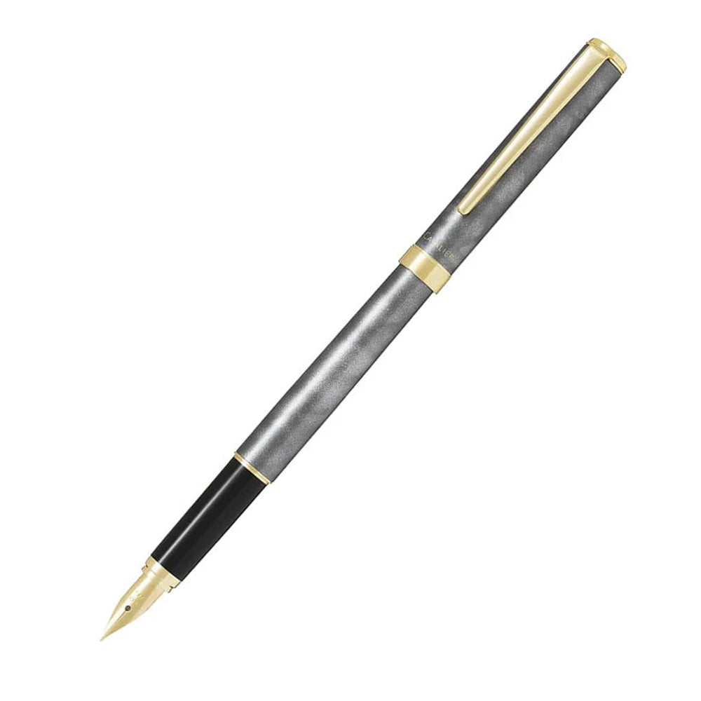 Pilot Cavalier Black & Gray GT Fountain Pen - Fine Nib