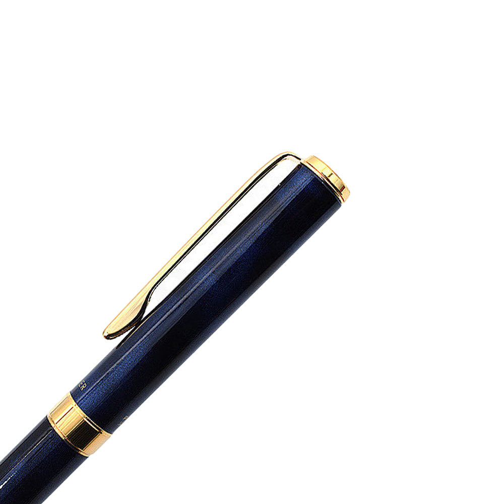 Pilot Cavalier Black & Blue GT Fountain Pen - Medium Nib