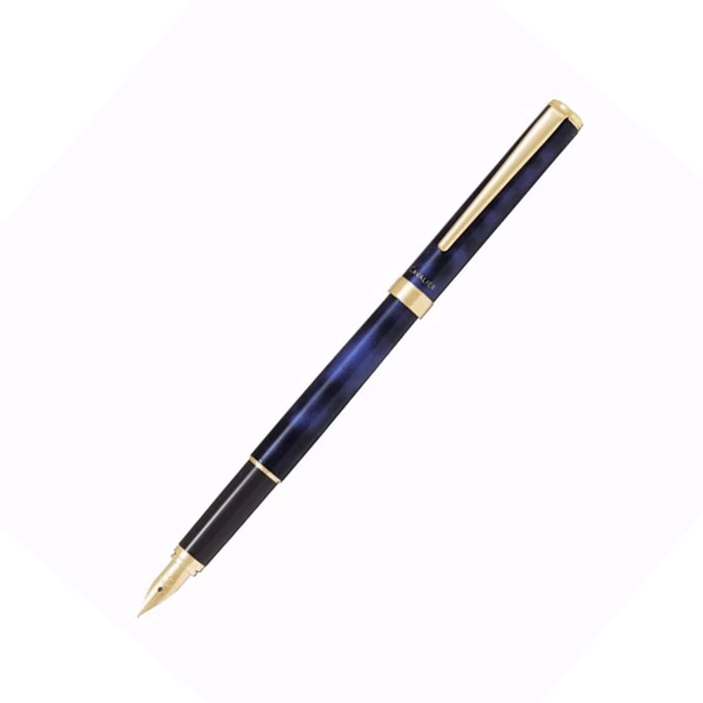 Pilot Cavalier Black & Blue GT Fountain Pen - Fine Nib