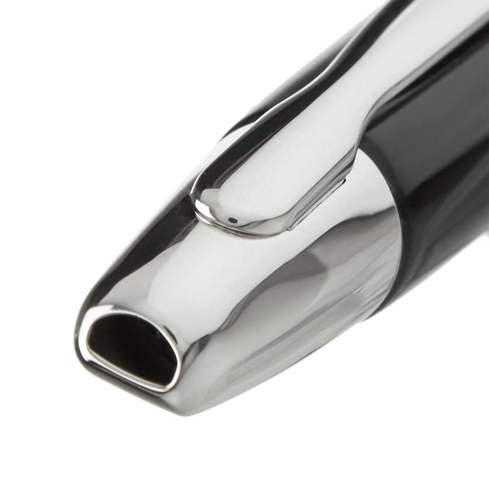 Pilot Capless Decimo Black CT Fountain Pen - 18Kt Gold Medium Nib