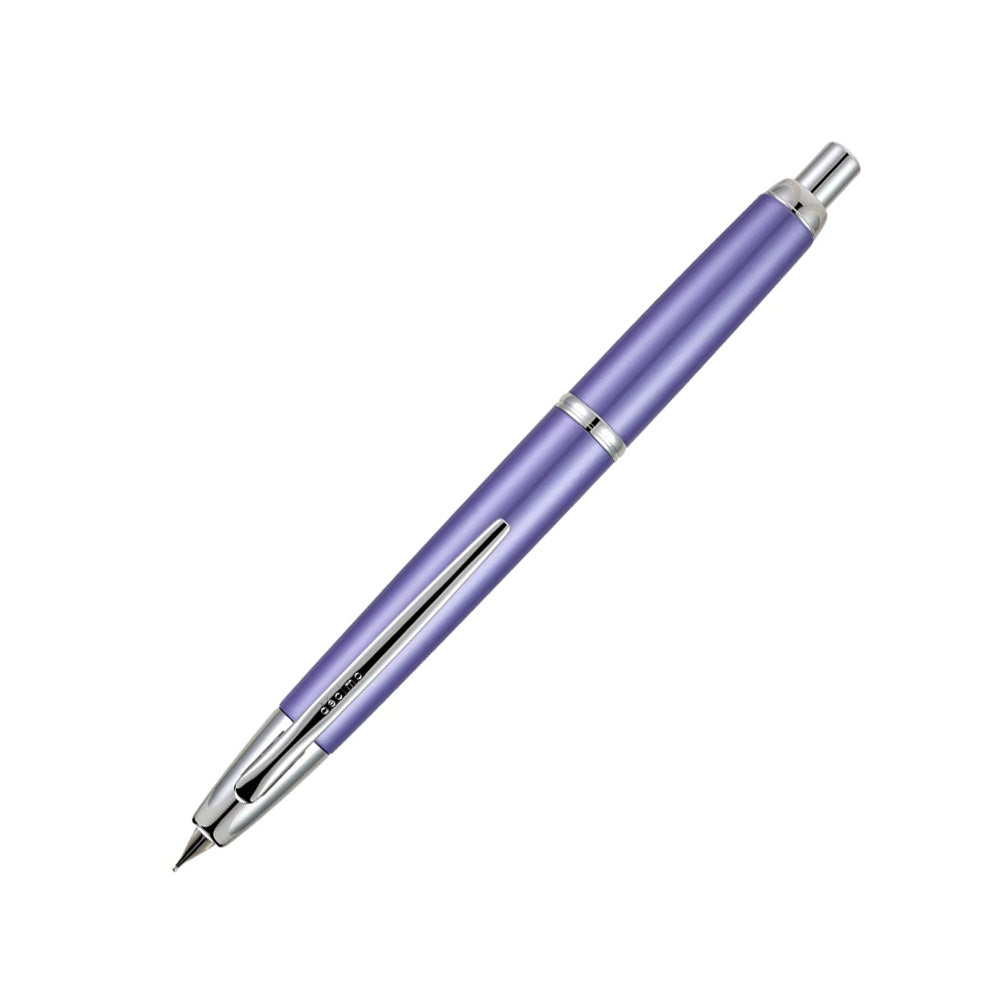 Pilot Capless Decimo Violet CT Fountain Pen - 18Kt Gold Medium Nib