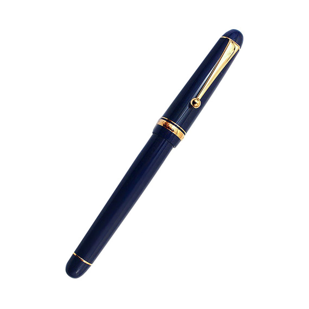 Pilot Custom 74 Dark Blue GT Fountain Pen – 14Kt Gold Broad Nib