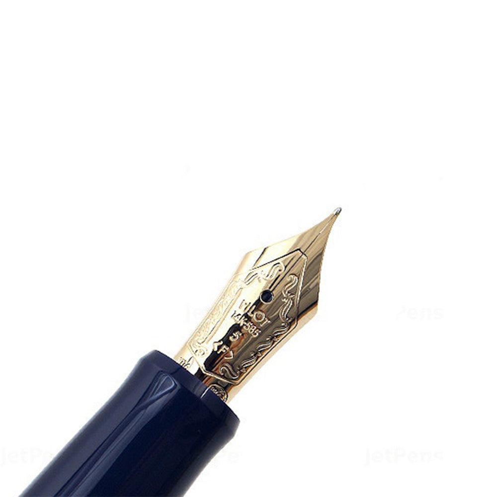 Pilot Custom 74 Dark Blue GT Fountain Pen – 14Kt Gold Medium Nib