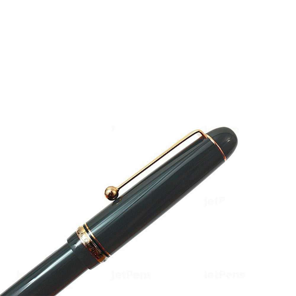 Pilot Custom 74 Dark Green GT Fountain Pen – 14Kt Gold Broad Nib