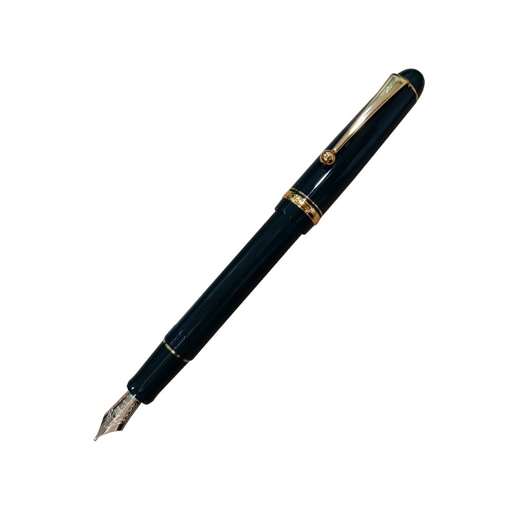 Pilot Custom 74 Dark Green GT Fountain Pen – 14Kt Gold Medium Nib