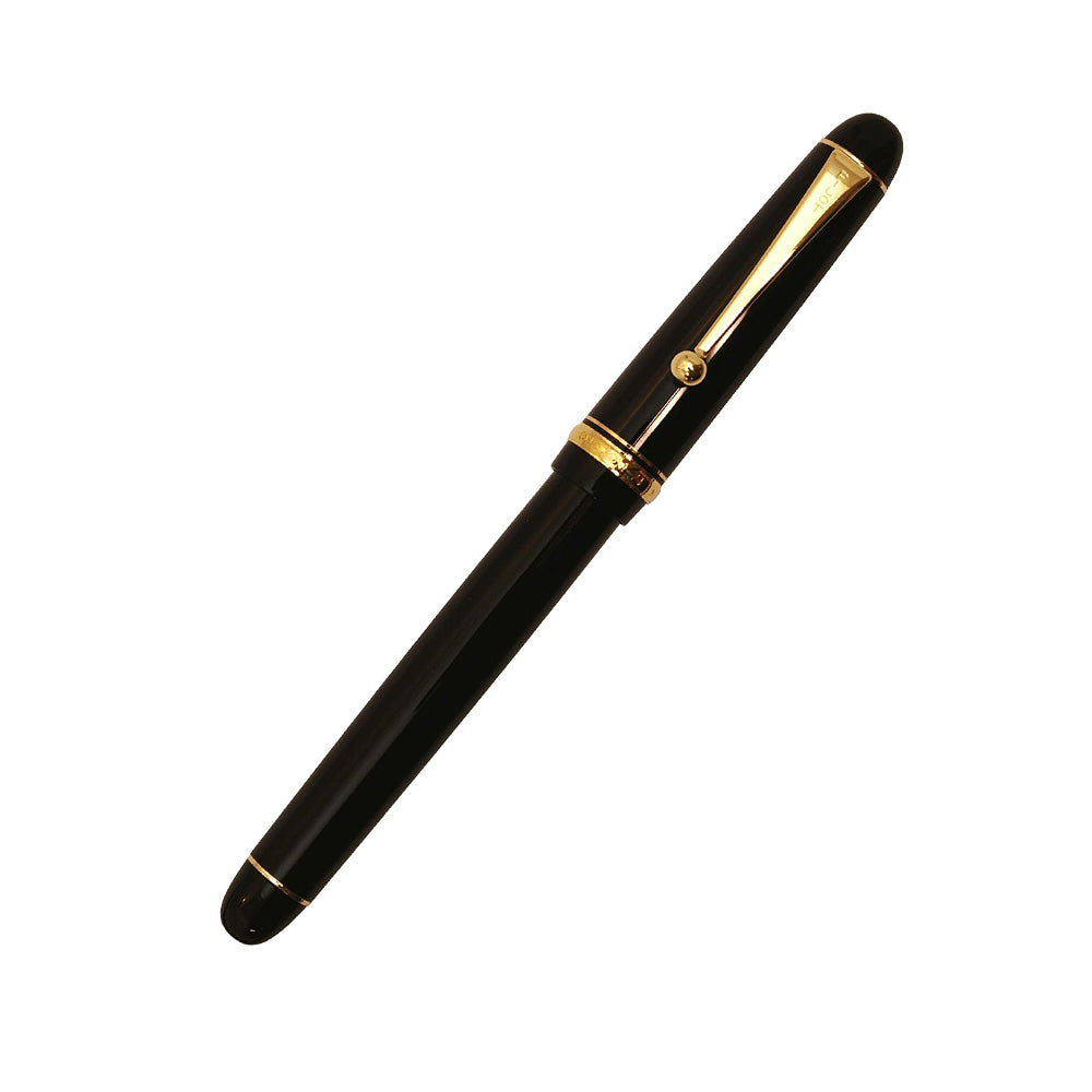 Pilot Custom 74-14KPen Black <FM ジャンク商品 Pilot Custom 74 Black GT Fountain Pen – 14Kt Gold Fine Nib