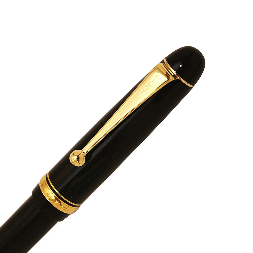 Pilot Custom 74 Black GT Fountain Pen – 14Kt Gold Fine Nib