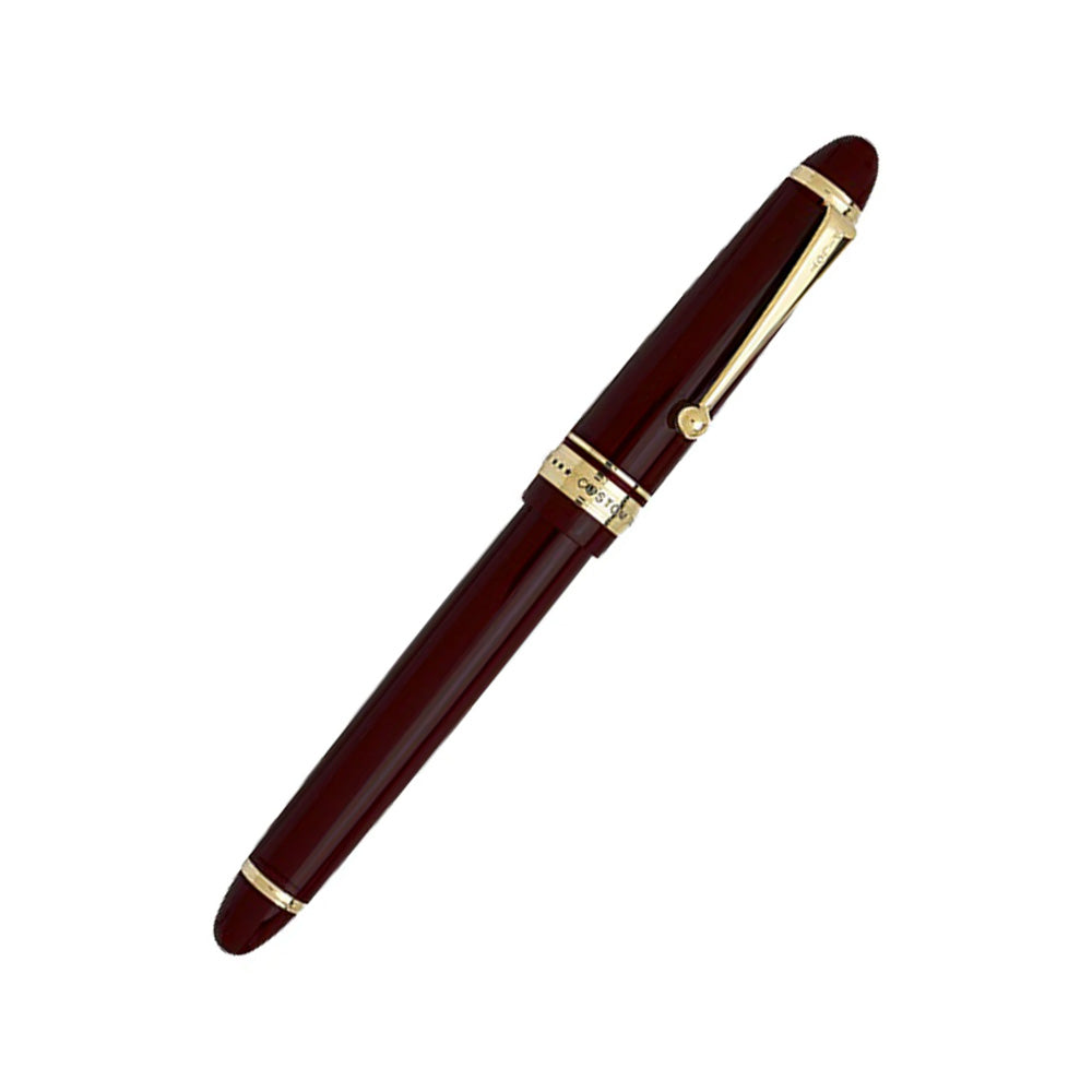 Pilot Custom 743 Red GT Fountain Pen – 14Kt Gold Broad Nib