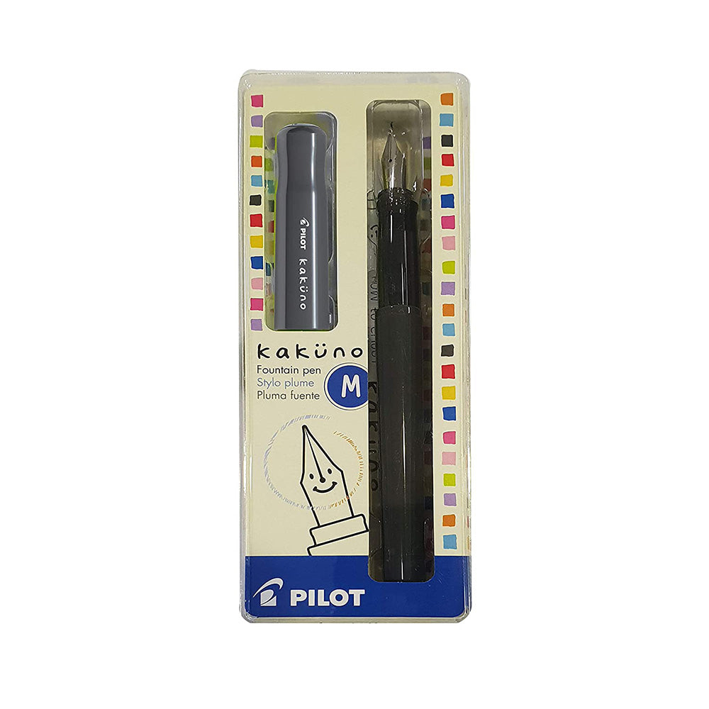 Pilot Kakuno Grey Fountain Pen