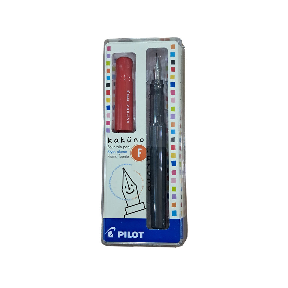 Pilot Kakuno Red Fountain Pen