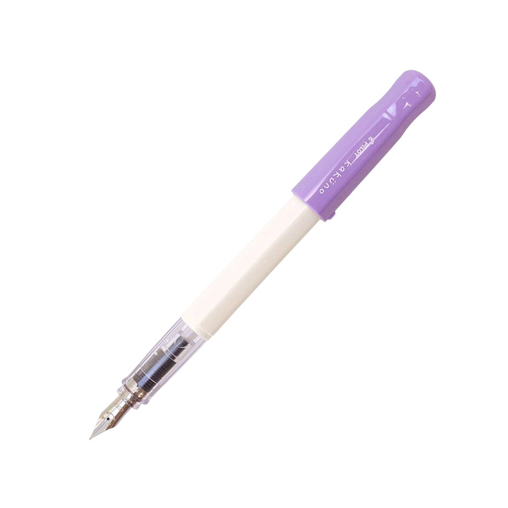Pilot Kakuno Soft Violet Fountain Pen – Extra Fine Nib