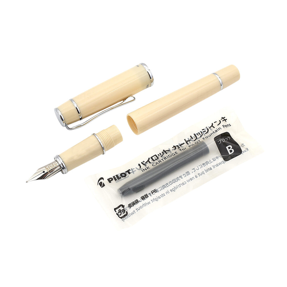Pilot Prera Ivory CT Fountain Pen - Fine Nib
