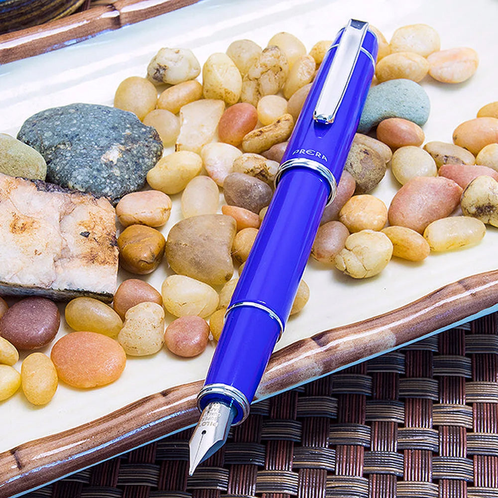 Pilot Prera Royal Blue CT Fountain Pen - Medium Nib