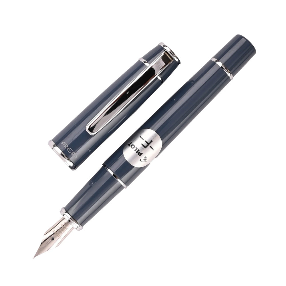 Pilot Prera Slate Grey CT Fountain Pen - Fine Nib