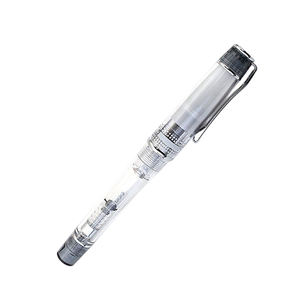 Pilot Prera Tinted Black Fountain Pen - Calligraphy Medium Nib