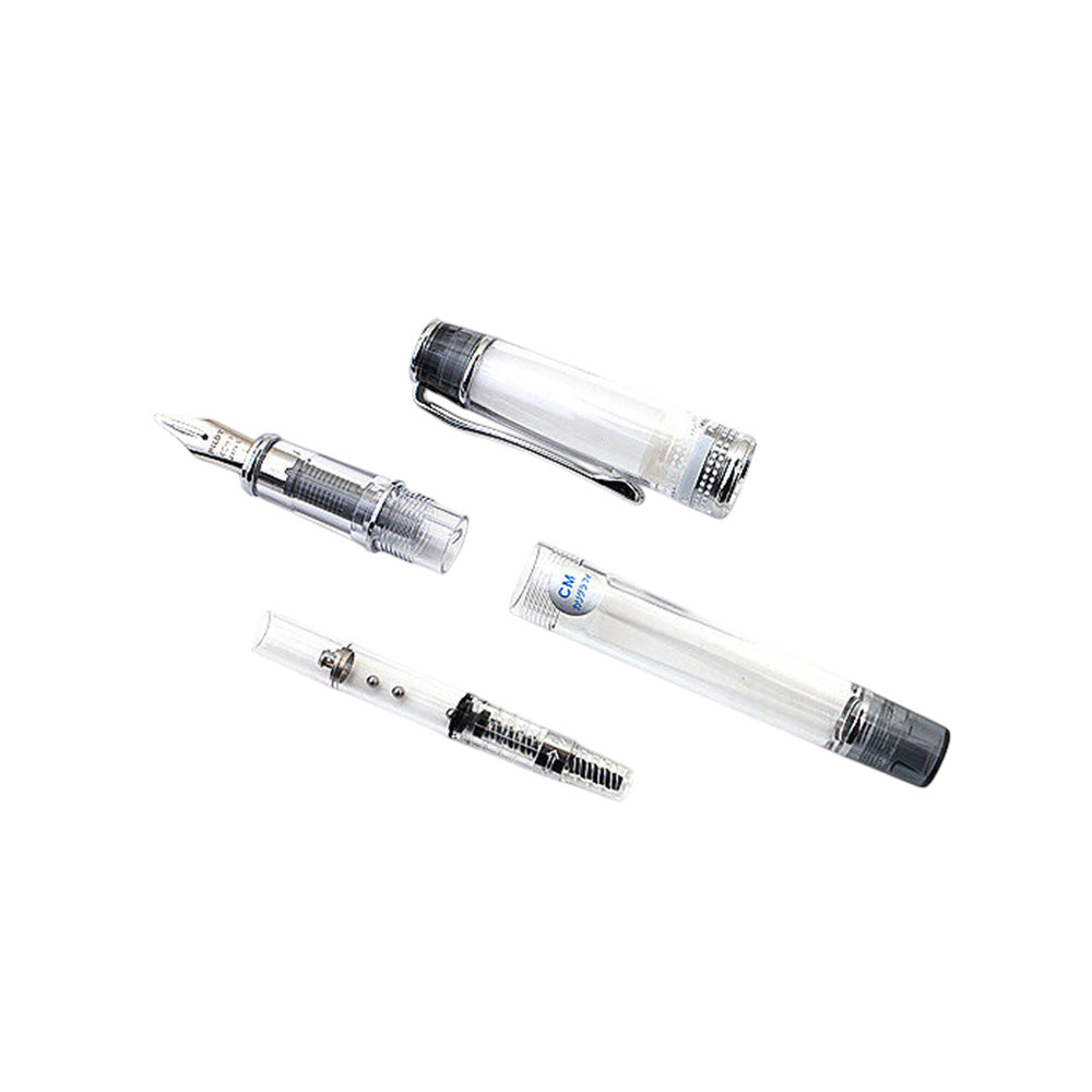 Pilot Prera Tinted Black Fountain Pen - Calligraphy Medium Nib