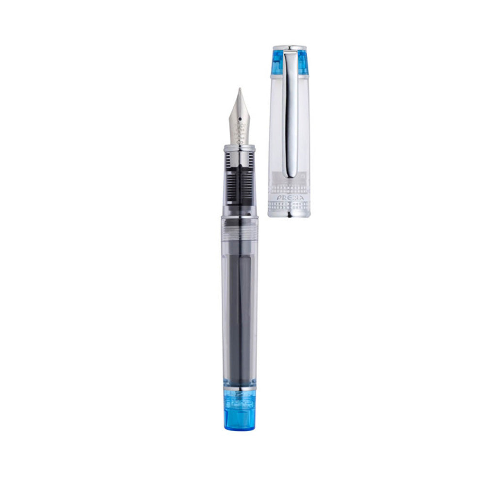Pilot Prera Tinted Light Blue Fountain Pen - Fine Nib